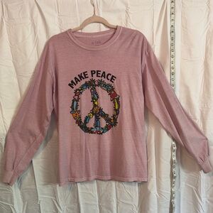 A lab graphic mushroom long sleeve